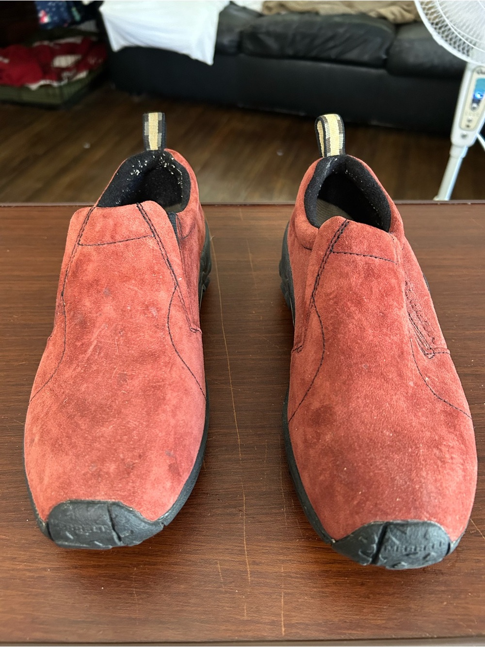 Merrell russet, red jungle mocs, women’s size 8 very nice condition